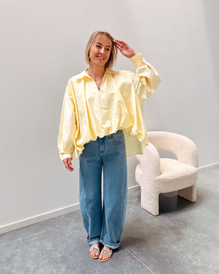 LEMON GLOW BLOUSE - By Lenz