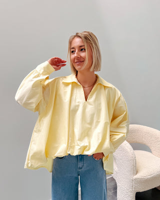 LEMON GLOW BLOUSE - By Lenz