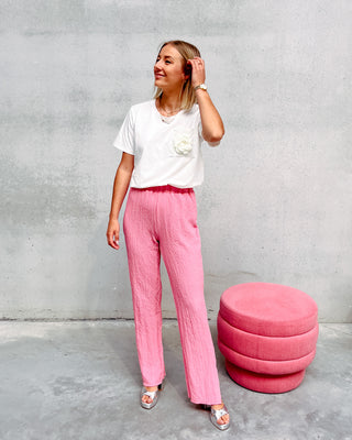 SAVANNA PANT - PINK - By Lenz