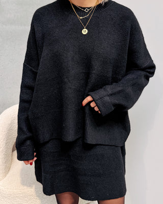 CELIA COZY SET - BLACK - By Lenz