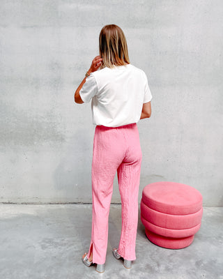 SAVANNA PANT - PINK - By Lenz