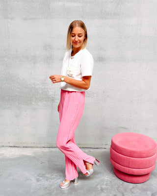 SAVANNA PANT - PINK - By Lenz