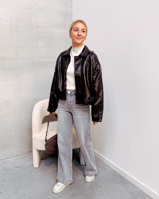 AMY JACKET - BROWN - By Lenz