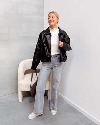 AMY JACKET - BROWN - By Lenz