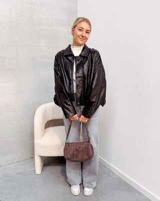 AMY JACKET - BROWN - By Lenz