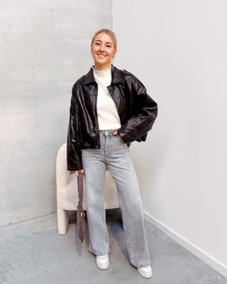 AMY JACKET - BROWN - By Lenz