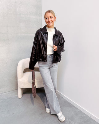 AMY JACKET - BROWN - By Lenz