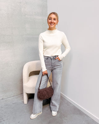 CUTEST SOFT BASIC KNIT - BEIGE - By Lenz