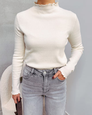 CUTEST SOFT BASIC KNIT - BEIGE - By Lenz