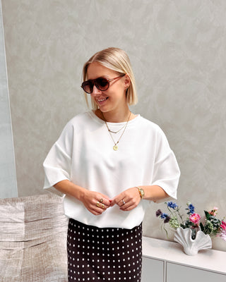 PIEN PUFFY TEE - WHITE - By Lenz