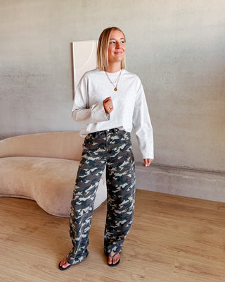 SCOUT ARMY BALLOON FIT JEANS