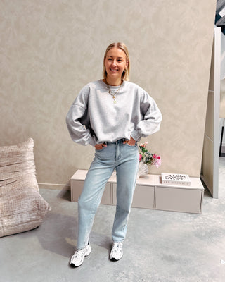 EVERYDAY GLAM SWEATER - GREY - By Lenz