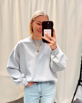 EVERYDAY GLAM SWEATER - GREY - By Lenz