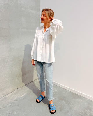THE PERFECT WHITE BLOUSE - By Lenz