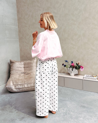 MILO OVERSIZED TEE - BABY PINK - By Lenz