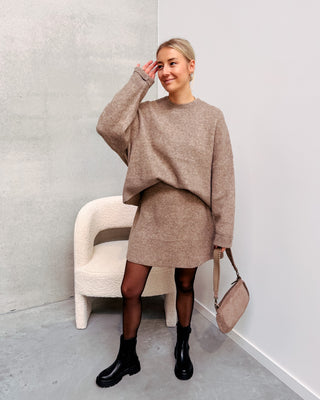 CELIA COZY SET - TAUPE - By Lenz