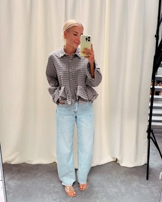 ADELE BLOUSE - CUTE CHECKS