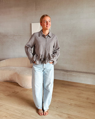 ADELE BLOUSE - CUTE CHECKS