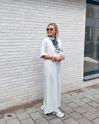 OSLO COMFY SKIRT - GREY - By Lenz