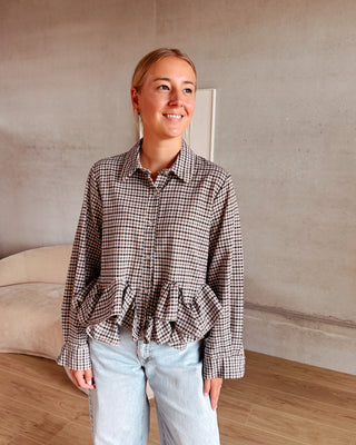 ADELE BLOUSE - CUTE CHECKS