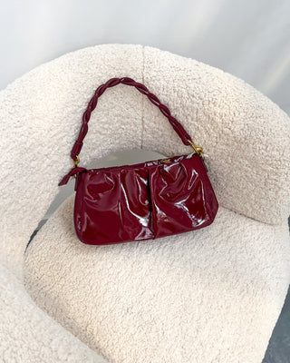 LOREEN LAQUE BAG - RED - By Lenz