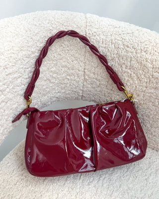 LOREEN LAQUE BAG - RED - By Lenz