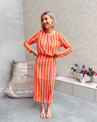 SUNSET ESCAPE DRESS - By Lenz