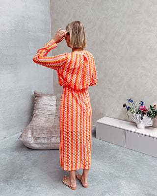 SUNSET ESCAPE DRESS - By Lenz