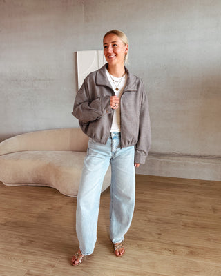 COUNTRY CHECK BOMBER JACKET
