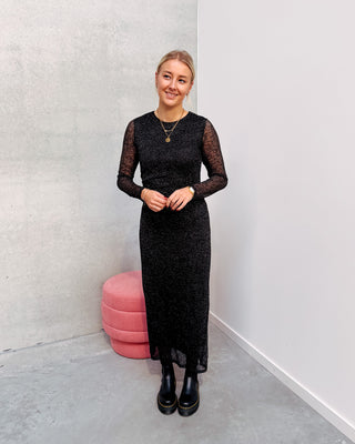 STARLIT GRACE DRESS - BLACK - By Lenz