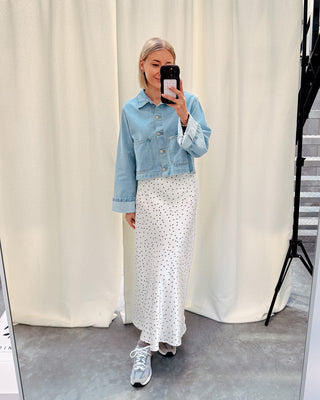 CITY GIRL DENIM BLOUSE - By Lenz