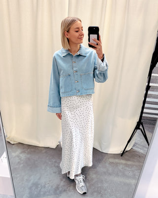 CITY GIRL DENIM BLOUSE - By Lenz