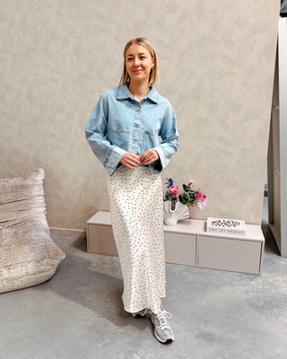 LEONIE POLKA DOT SKIRT - By Lenz