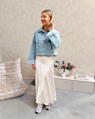 LEONIE POLKA DOT SKIRT - By Lenz