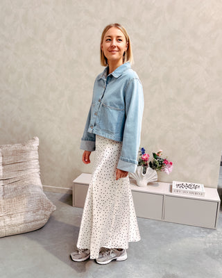 CITY GIRL DENIM BLOUSE - By Lenz