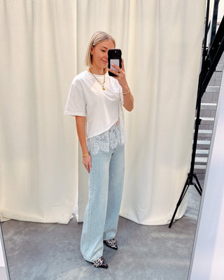 ISHA DAD FIT JEANS - SKY BLUE - By Lenz