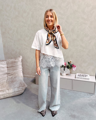 ISHA DAD FIT JEANS - SKY BLUE - By Lenz