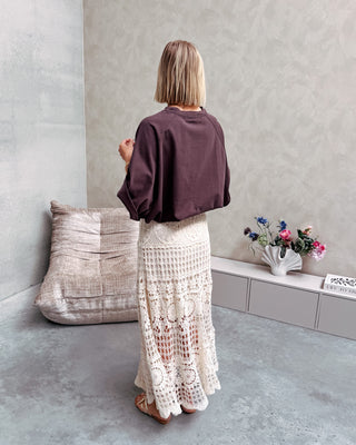 AURÉA CROCHET SKIRT
