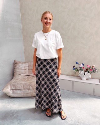 CELIA CHECK SKIRT