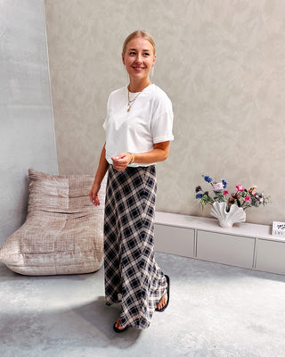 CELIA CHECK SKIRT