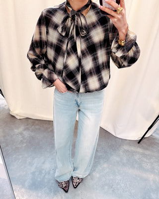 ELARA BLOUSE - CUTE CHECKS - By Lenz