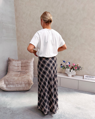 CELIA CHECK SKIRT
