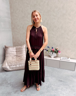 INDIAN SUMMER DRESS - BROWN