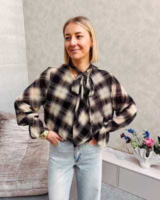 ELARA BLOUSE - CUTE CHECKS - By Lenz