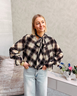 ELARA BLOUSE - CUTE CHECKS - By Lenz