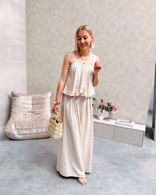SAINT TROPEZ SET - CREAM