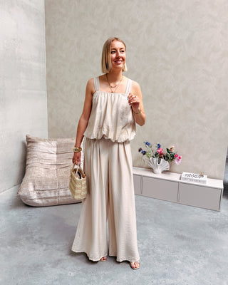 SAINT TROPEZ SET - CREAM
