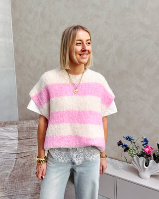 AVERY SPENCER - CREAM/ROSE - By Lenz