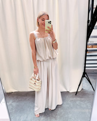 SAINT TROPEZ SET - CREAM