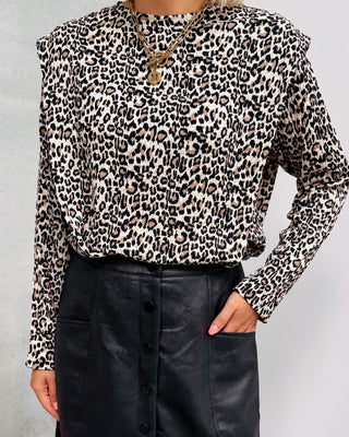 LAURELL LEOPARD SHIRT